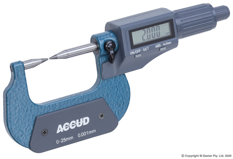 0-25mm Digital Point Micrometer